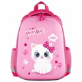 Ранец ПИФАГОР EVA BASIC, 1 отделение, "Fluffy cat", 39х30х16 см, 270691 270691