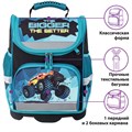 Ранец ЮНЛАНДИЯ WISE для начальной школы, "Monster-truck", 37х29х15 см, 229948 229948