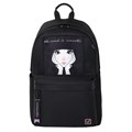 Рюкзак BRAUBERG FASHION CITY универсальный, карман-антивор, "Romantic Anime", черный, 44х31х16 см, 270808 270808