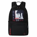Рюкзак BRAUBERG FASHION CITY универсальный, карман-антивор, Anime Girl, черный, 44х31х16 см, 272568 272568