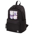 Рюкзак BRAUBERG FASHION CITY, универсальный, "Anime Cats", черный, 44х31х16 см, 229965 229965