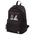 Рюкзак BRAUBERG FASHION CITY, универсальный, карман-антивор, "Anime View", черный, 44х31х16 см, 229964 229964