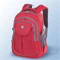 Рюкзак BRAUBERG HIGH SCHOOL универсальный, 3 отделения, "Рассвет", красный, 46х31х18 см, 225522 225522