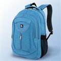 Рюкзак BRAUBERG HIGH SCHOOL универсальный, 3 отделения, "Скай", голубой, 46х31х18 см, 225517 225517