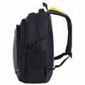 Рюкзак BRAUBERG TITANIUM универсальный, 3 отделения, черный, желтые вставки, 45х28х18 см, 224385 224385