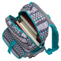 Рюкзак BRAUBERG TRACE универсальный, с клапаном, узоры, "Rhombus", 34х25,5х12,5 см, 226358 226358