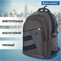 Рюкзак BRAUBERG URBAN универсальный, 2 отделения, "MainStream 2", серо-синий, 45х32х19 см, 224446 224446