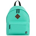 Рюкзак BRAUBERG СИТИ-ФОРМАТ один тон, универсальный, бирюзовый, 41х32х14 см, 229887 229887