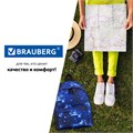 Рюкзак BRAUBERG СИТИ-ФОРМАТ универсальный, "Space", синий, 41х32х14 см, 229885 229885