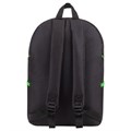 Рюкзак STAFF TRIP универсальный, 2 кармана, черный с салатовыми деталями, 40x27x15,5 см, 270788 270788