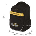 Рюкзак BRAUBERG MOTION, 2 отделения, 3 кармана, "Angry duck", СВЕТЯЩИЙСЯ, 41х28х17 см, 272031 272031