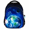 Рюкзак BRAUBERG OPTIMA, 2 отделения, с брелоком, "Brave astronaut", 3D-панель, 36х27х18 см, 273159 273159