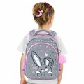 Рюкзак BRAUBERG OPTIMA, 2 отделения, с брелоком, "Curious bunny", 36х27х18 см, 272098 272098