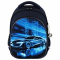 Рюкзак BRAUBERG OPTIMA, 2 отделения, с брелоком, "Night driver", 36х27х18 см, 272096 272096