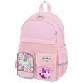 Рюкзак BRAUBERG PASTEL с термонашивками в комплекте, "Anime kitten", персиковый, 40х29х14 см, 272065 272065