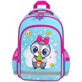 Рюкзак ПИФАГОР SCHOOL, 1 отделение, 3 кармана, "Smart penguin", 38x28х14 см, 271403 271403