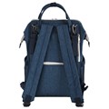 Рюкзак для мамы BRAUBERG MOMMY с ковриком, крепления на коляску, термокарманы, синий, 40x26x17 см, 270820 270820