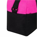 Сумка спортивная HEIKKI BASE (ХЕЙКИ), карман на молнии, черная/фуксия, 30x44x17 см, 272621 272621