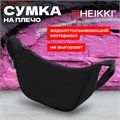 Сумка на плечо HEIKKI SELFIE (ХЕЙКИ) кросс боди, черная, 15х30х10 см, 272636 272636