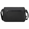 Сумка на плечо большая HEIKKI STREAM (ХЕЙКИ), карман-антивор, А5, черная, 22х31х8 см, 272640 272640