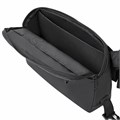 Сумка на плечо большая HEIKKI STREAM (ХЕЙКИ), карман-антивор, А5, черная, 22х31х8 см, 272640 272640