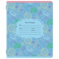 Тетрадь 12 л. BRAUBERG клетка, обложка картон, ПАТТЕРН, 107267 107267