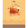 Тетрадь 12 л. HATBER клетка, обложка картон, "Счастливчики" (микс в спайке), 067954, 12Т5В1 106248