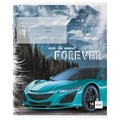 Тетрадь 18 л. BRAUBERG клетка, обложка картон, "SPORTS CAR", 106479 106479