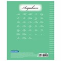 Тетрадь 18 л. BRAUBERG ЭКО "5-КА", линия, обложка плотная мелованная бумага, ЗЕЛЕНАЯ, 402989 402989