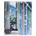 Тетрадь А5 48 л. АЛЬТ скоба, клетка, фольга, гибридный лак, бумага 70 г/м2, "JAZZ CAFE", 7-48-828 403382