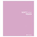 Тетрадь А5 48 л., ПЗБМ, скоба, клетка, Soft Touch, брайль 3D, "СофтКолорТач", микс в спайке, 28213 404459