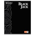 Тетрадь А5, 48 л., BRAUBERG скоба, клетка, выборочный лак, БЛЭК ДЖЭК, 401824 401824
