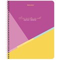 Тетрадь А5 80 л. BRAUBERG, гребень, клетка, обложка картон, "Multicolor" (микс в спайке), 404416 404416