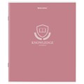 Тетрадь А5, 80 л., BRAUBERG, скоба, клетка, обложка картон, "Knowledge", 404409 404409