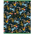 Тетрадь А5, 96 л., BRAUBERG, скоба, клетка, глянцевая ламинация, "Wild Flowers", 404429 404429