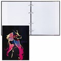 Тетрадь на кольцах А5 165х215 мм, 120 листов, твердый картон, клетка, BRAUBERG, "Anime Girl", 404711 404711