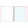 Тетрадь на кольцах А5 175х215 мм, 120 л., твердый картон, матовая ламинация, клетка, BRAUBERG "Minimal pink", 404998 404998