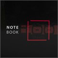 Тетрадь на кольцах БОЛЬШАЯ А4 (210х305 мм), 100 листов, твердый картон, клетка, BRAUBERG, Dark, 404101 404101