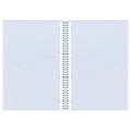 Тетрадь А4, 96 л., ОФИСМАГ, гребень, клетка, обложка картон, МОНОХРОМ, 402793 402793