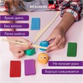 Глина полимерная запекаемая, НАБОР 42 цвета по 20 г, с аксессуарами, в гофрокоробе, BRAUBERG, 271160 271160