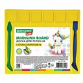 Доска для лепки с отделениями и 2 стеками А5, 200х170 мм, ассорти, BRAUBERG KIDS, 271145 271145