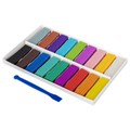 Пластилин классический BRAUBERG KIDS, 18 цветов, 360 г, со стеком, 106510 106510
