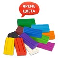 Пластилин мягкий ЮНЛАНДИЯ "ВЕСЕЛЫЙ ШМЕЛЬ", 16 цветов, 240 г, СО СТЕКОМ, 106673 106673