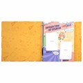 Папка-портфолио школьника, А4, ШКОЛЬНЫЙ АЛЬБОМ, 10 вкладышей, магнитный клапан 7БЦ, BRAUBERG, 115242 115242