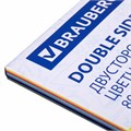 Цветная бумага А4 ТОНИРОВАННАЯ В МАССЕ, 80 листов 10 цветов, склейка, 80 г/м2, BRAUBERG, 113503 113503