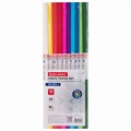 Бумага гофрированная/креповая, 32 г/м2, 50х250 см, 10 рулонов, яркие цвета, BRAUBERG, 112556 112556