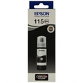 Чернила EPSON 115 (C13T07C14A) для СНПЧ L8160/L8180, черные пигментные, объем 70 мл, ОРИГИНАЛЬНЫЕ 364018