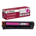 Картридж лазерный SONNEN (SH-CB543A) для HP CLJ CP1215/1515 ВЫСШЕЕ КАЧЕСТВО, пурпурный, 1400 страниц, 363957 363957