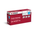 Картридж лазерный SONNEN (SH-W2071A) для HP CLJ 150/178 ВЫСШЕЕ КАЧЕСТВО, голубой, 700 страниц, 363967 363967