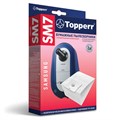 Мешок для пылесоса (пылесборник) бумажный TOPPERR SM7, SAMSUNG, КОМПЛЕКТ 5 шт., 1031 456433